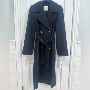 Bagatelle Belted Trench Coat Jacket Medium NWT